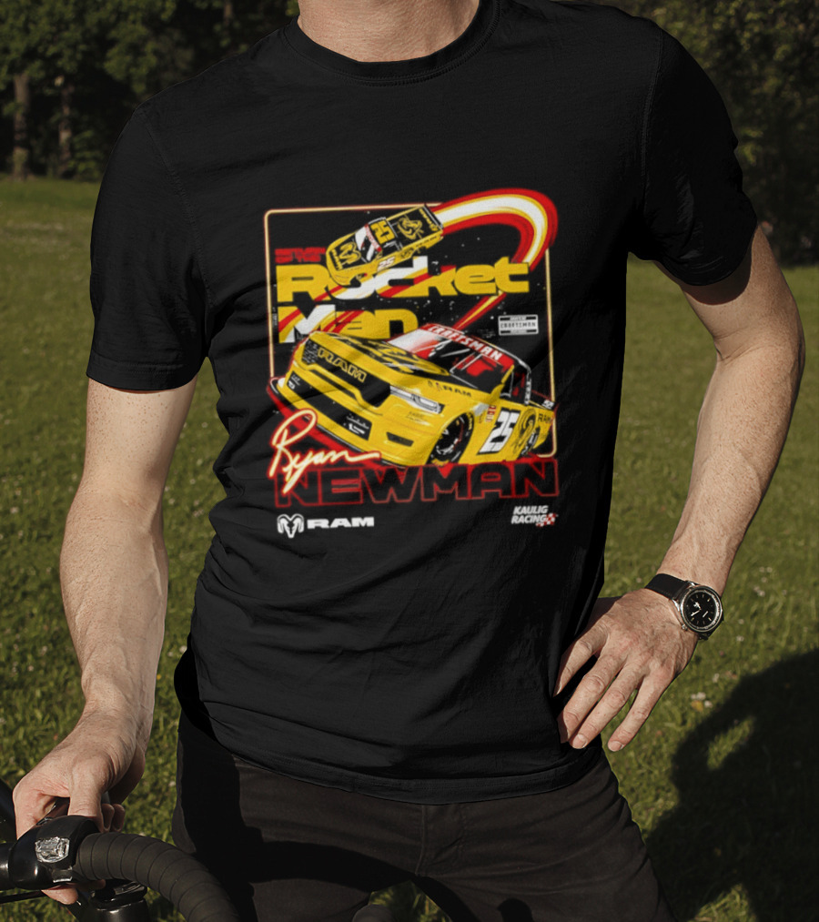 Ryan Newman Rocket Man 25 Kaulig Racing Ram NASCAR T-Shirt