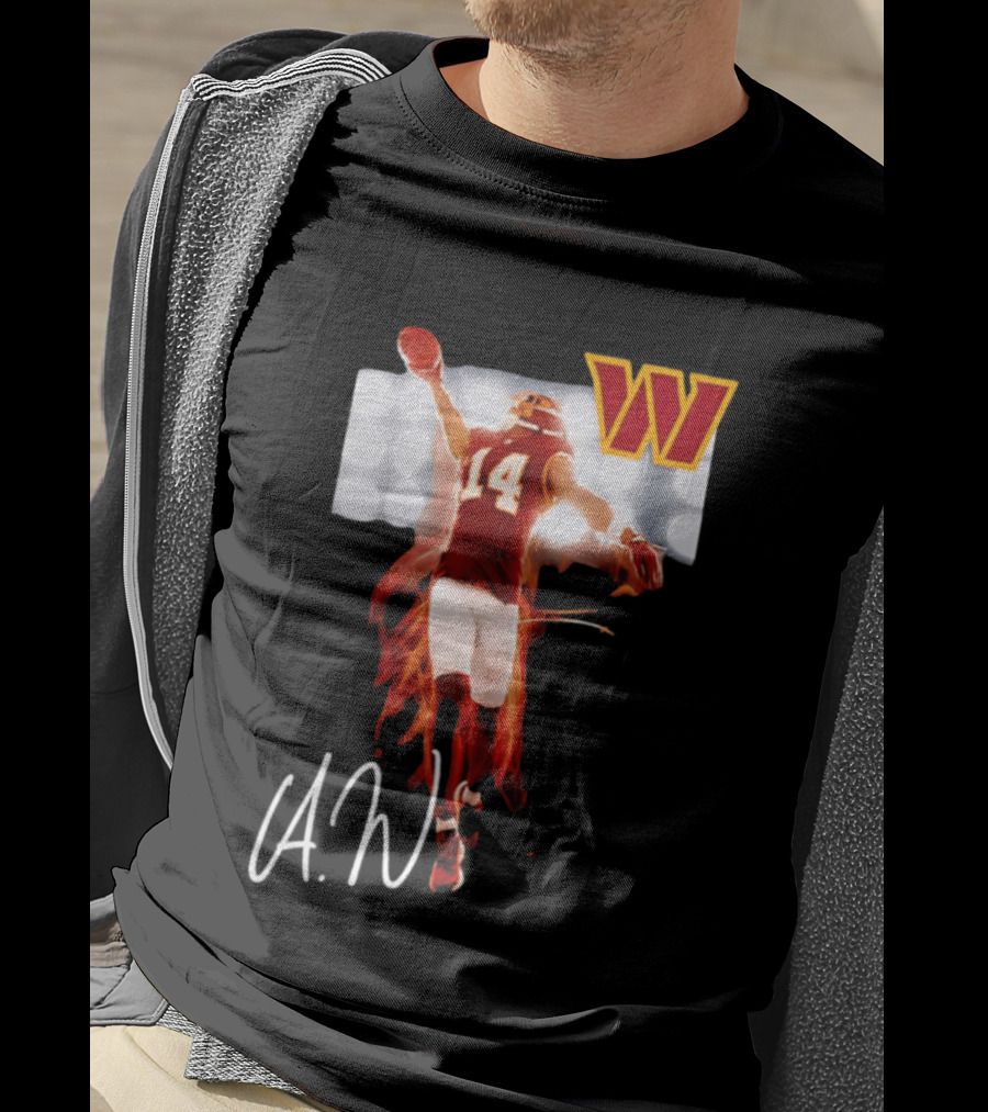 Washington Commanders Antonio Williams 14 AW Football Legacy Rookie T-Shirt