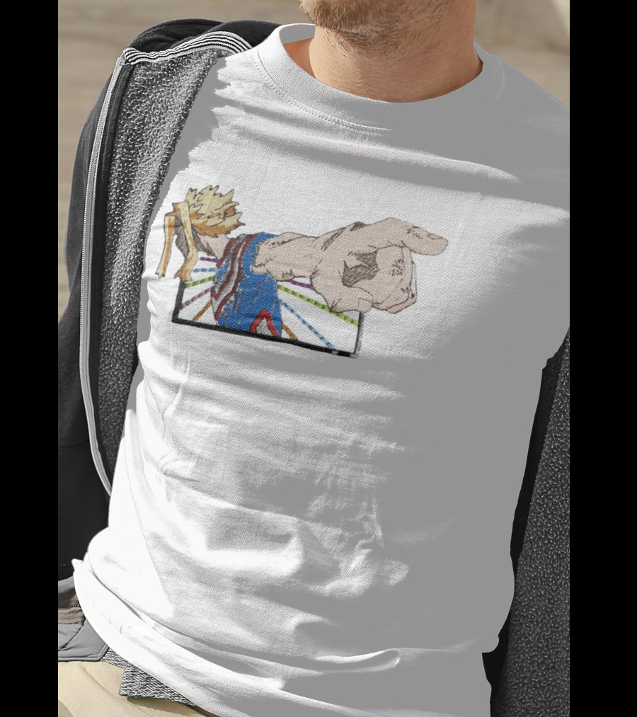 All Might Punch Pose My Hero Academia Anime Fan T-Shirt