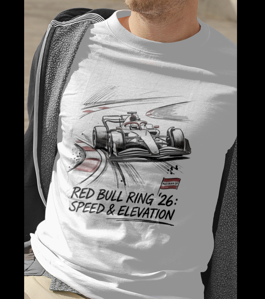 Red Bull Ring '26 Speed & Elevation Austrian Grand Prix 2026 T-Shirt