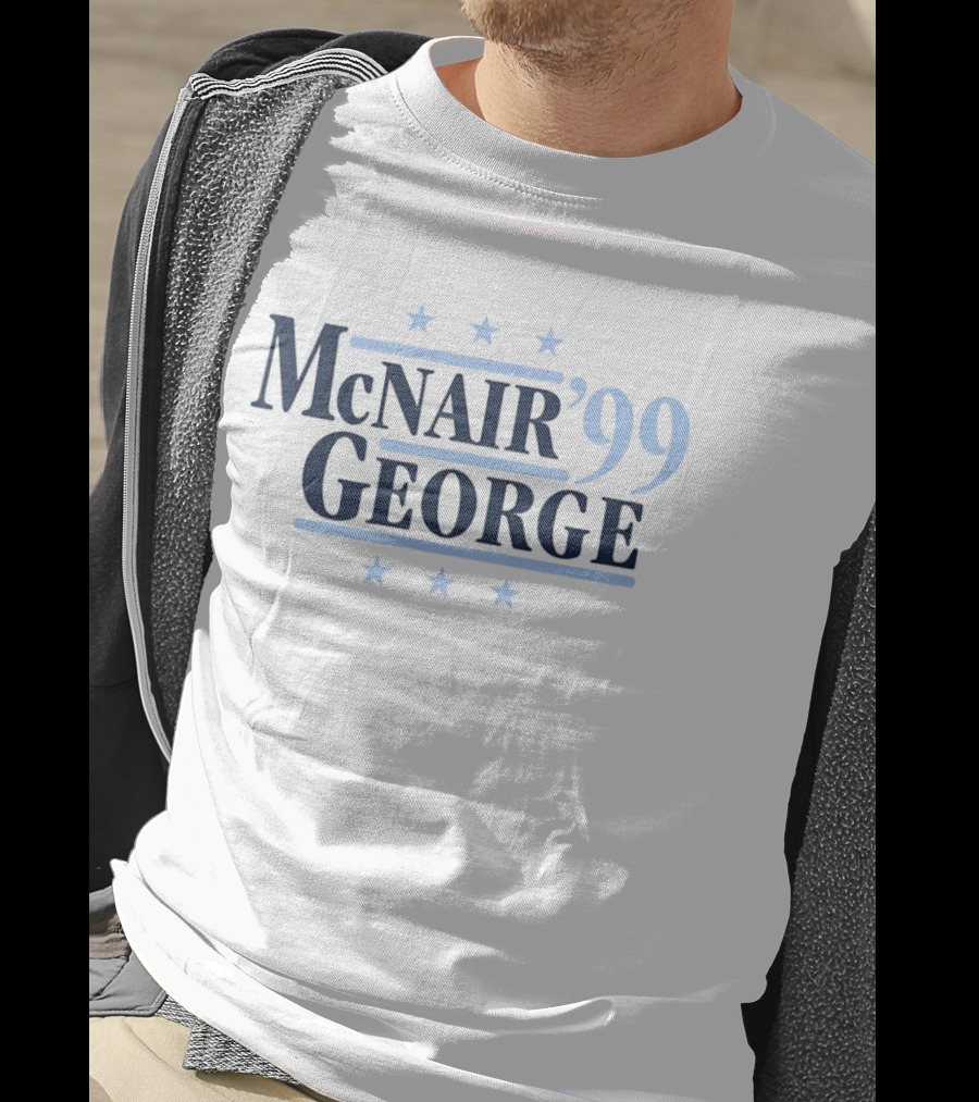 McNair George '99 Tennessee Titans Vintage Stars T-Shirt