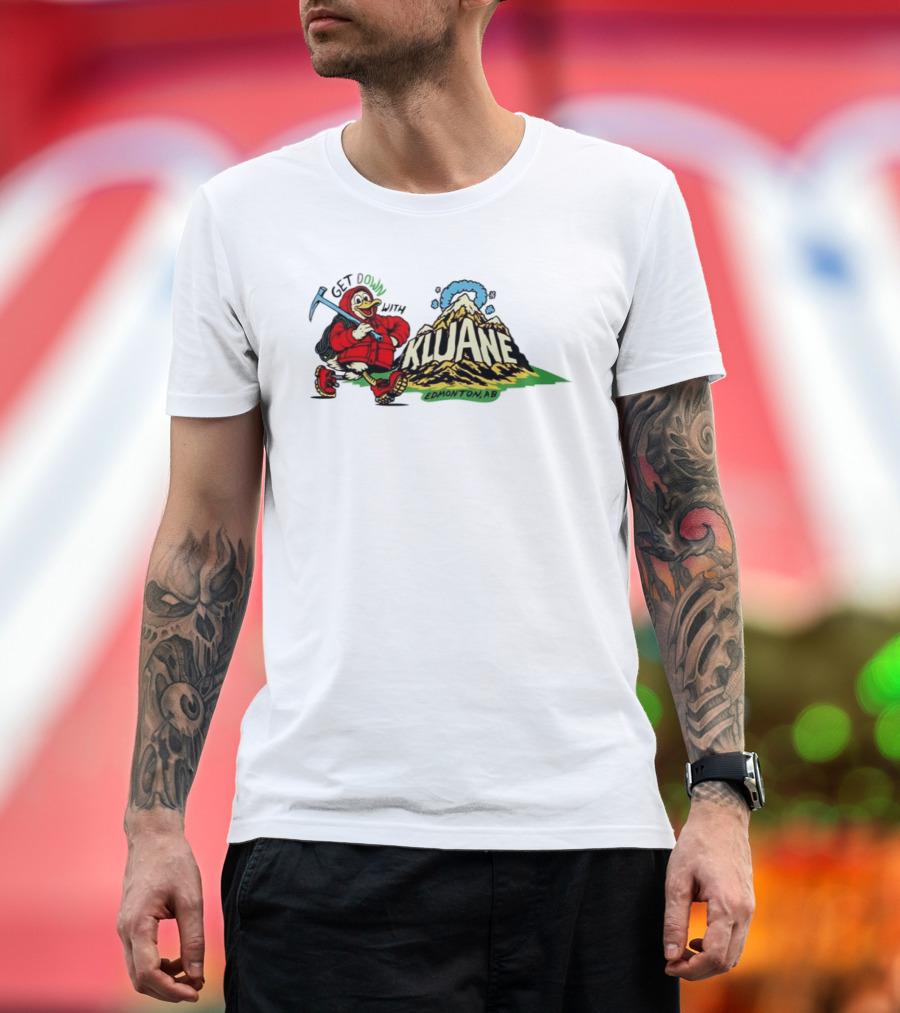 Get Down With Kluane Duck Edmonton AB T-Shirt
