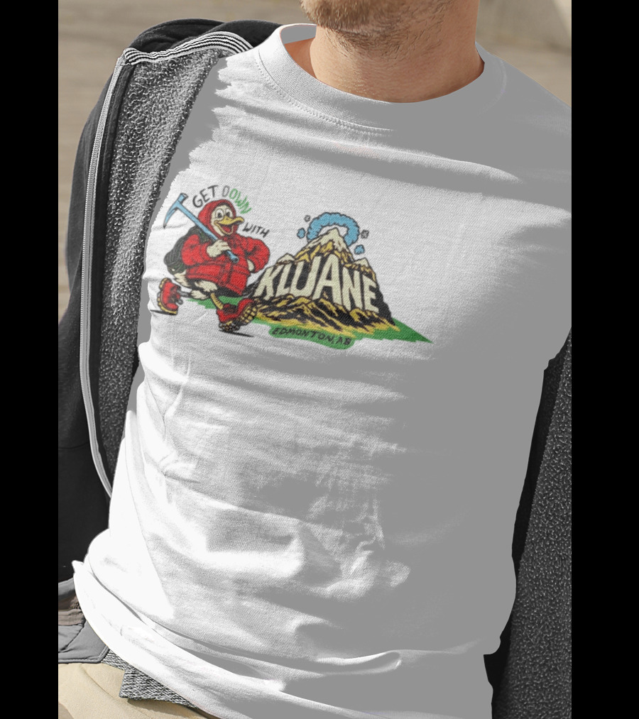 Get Down With Kluane Duck Edmonton AB T-Shirt