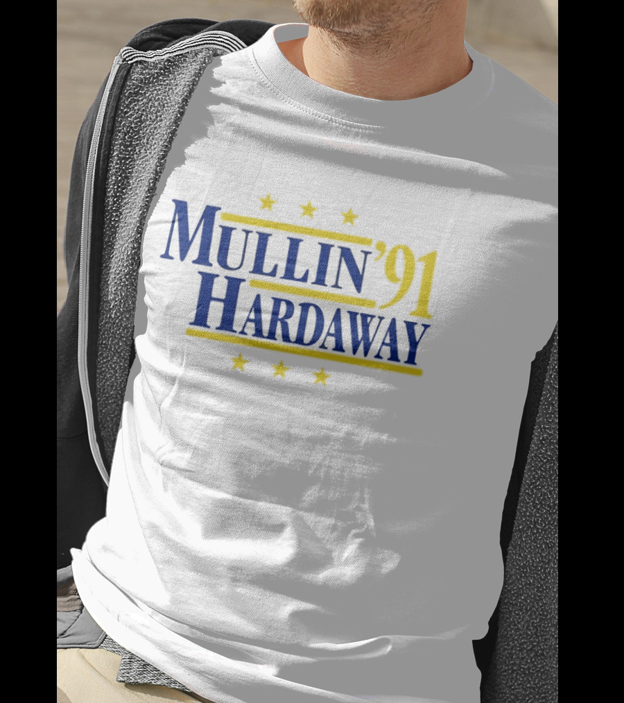 Mullin Hardaway 91 Stars Golden State Warriors T-Shirt