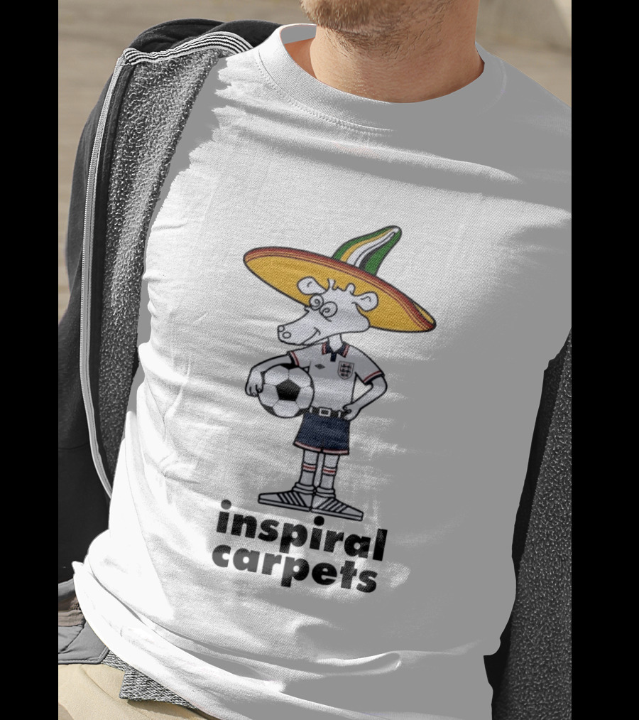 Inspiral Carpets Madchester Mexico 86 World Cup T-Shirt