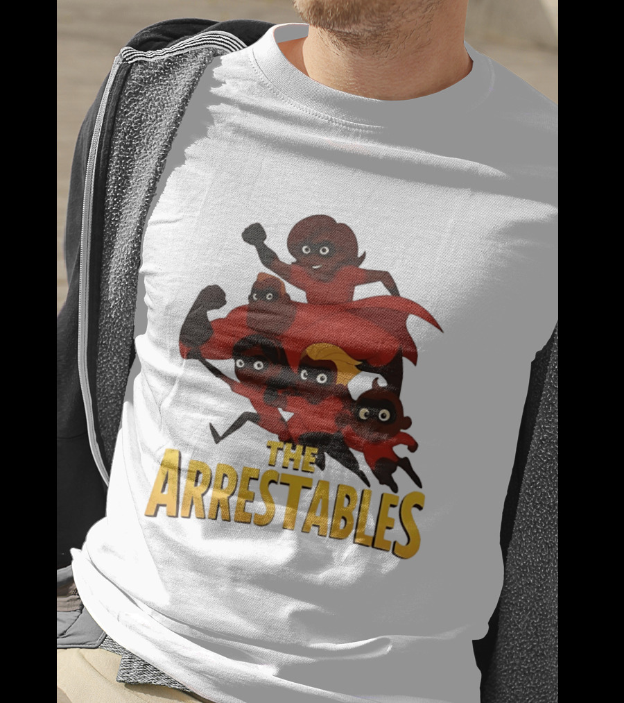 The Arrestables Family Team Superhero T-Shirt