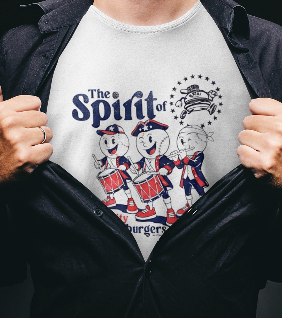 The Spirit Of Hub City Spartanburgers 250 Drummers Parade T-Shirt