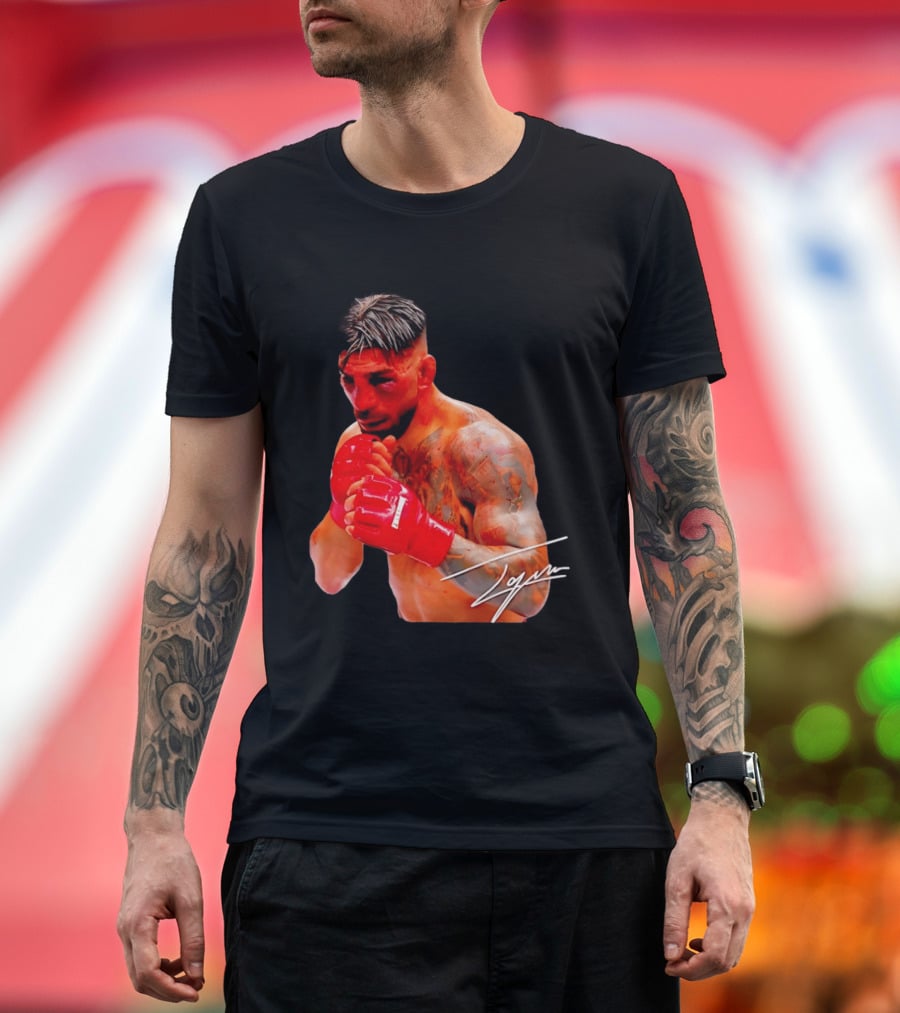 Ilia Topuria Signature Series MMA Fighter T-Shirt