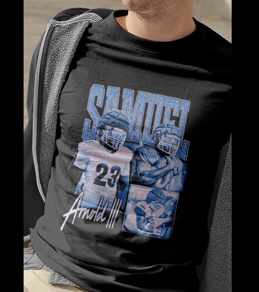 Samuel Arnold III Football Player 23 Athlete T-Shirt