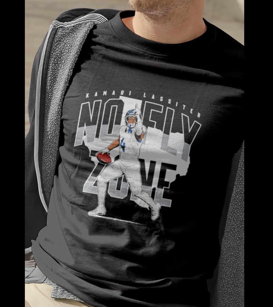 Kamari Lassiter No Fly Zone Football T-Shirt