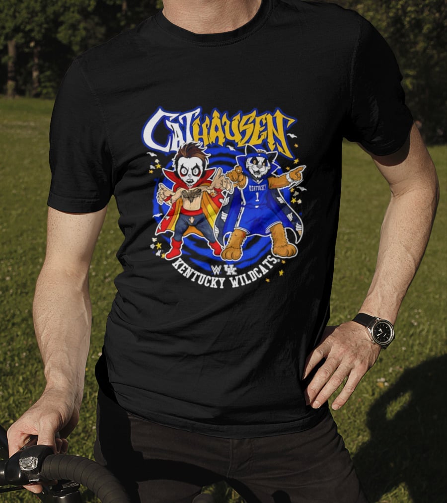 CatHausen Danhausen With Kentucky Wildcats Collaboration T-Shirt