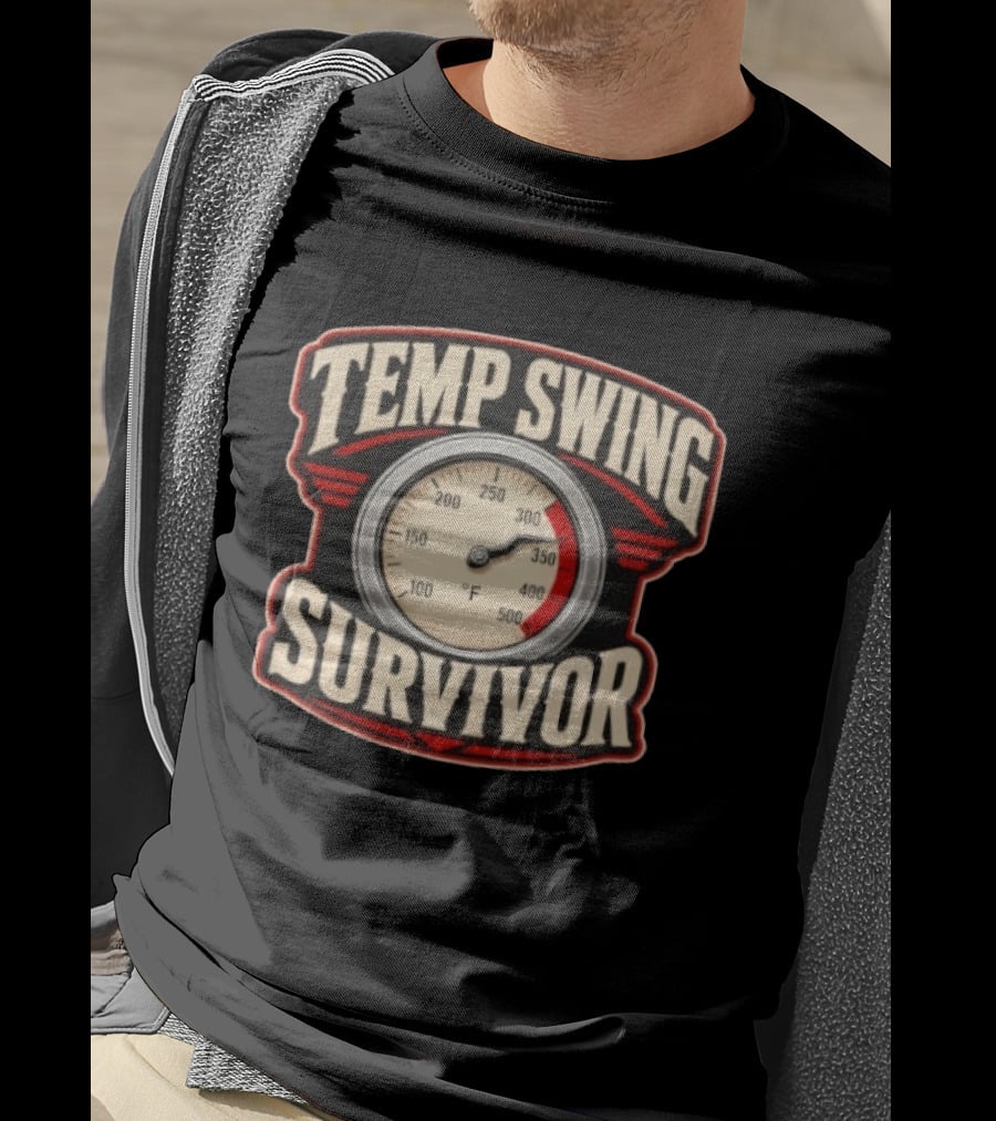Temp Swing Survivor Thermometer T-Shirt