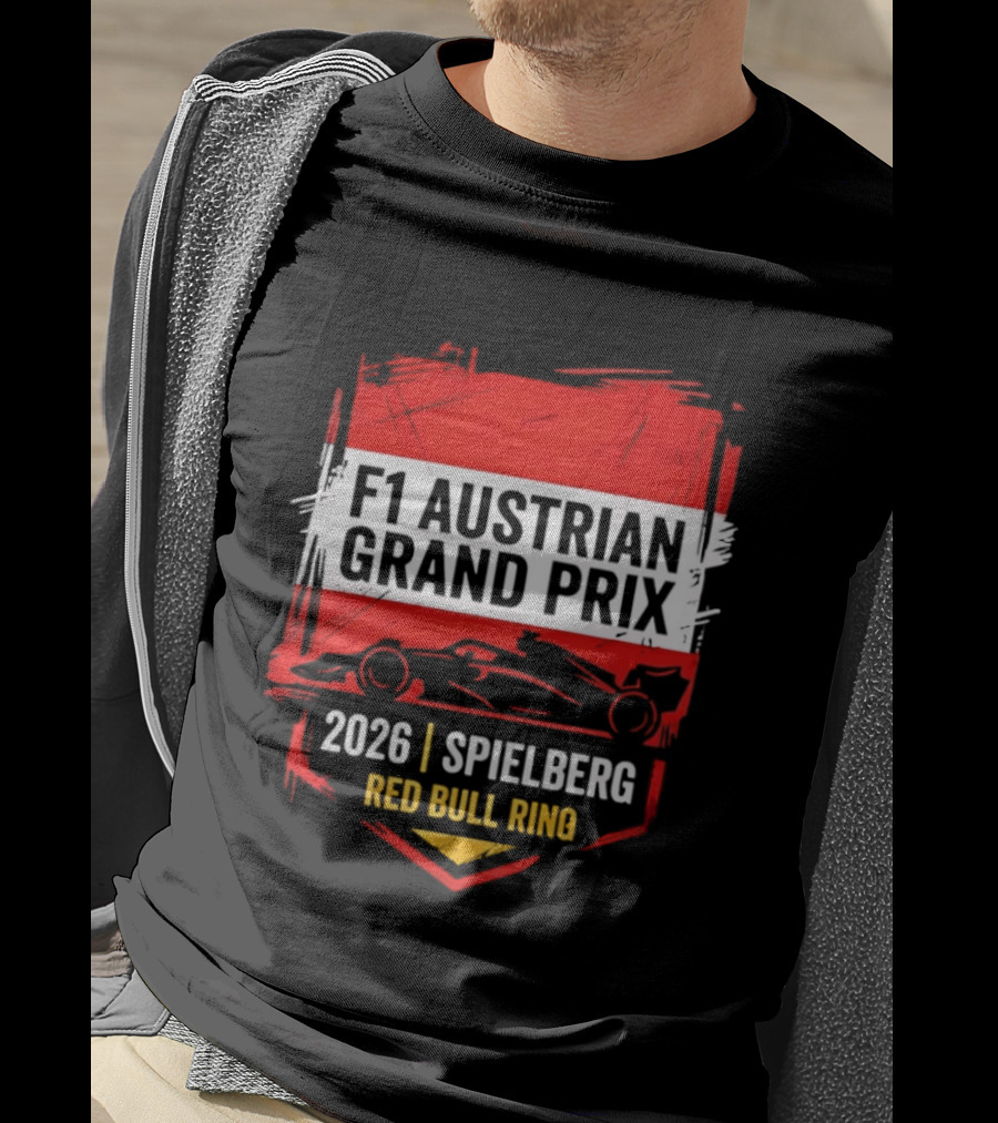 F1 Austrian Grand Prix 2026 Spielberg Red Bull Ring Racing Memorabilia T-Shirt