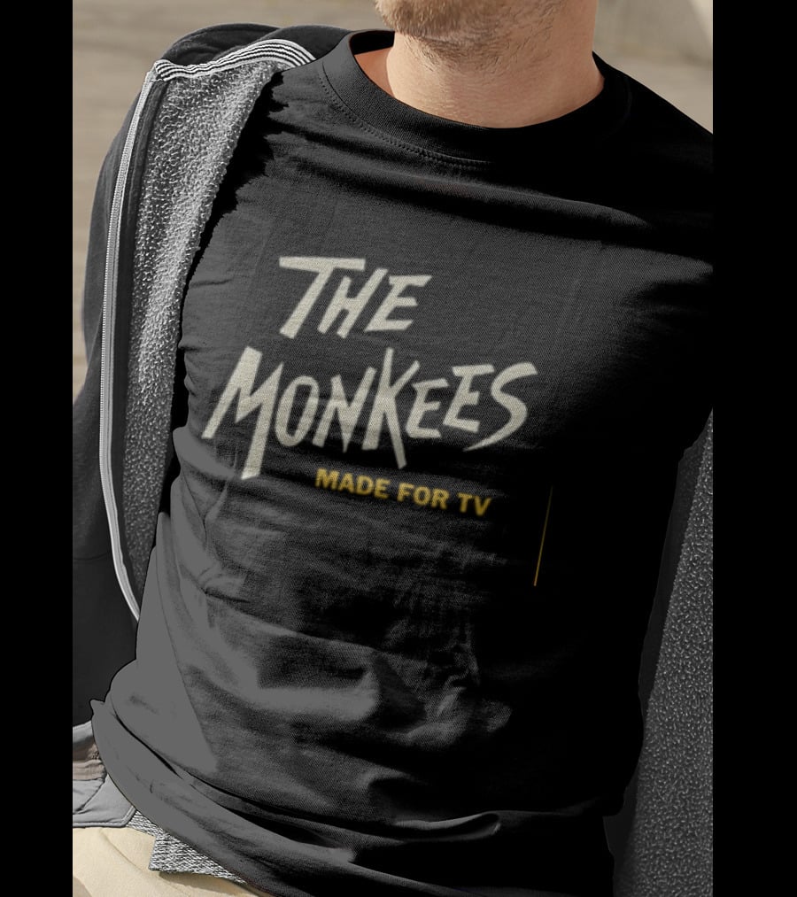 The Monkees Made For TV Pop Classic Iconic Band T-Shirt