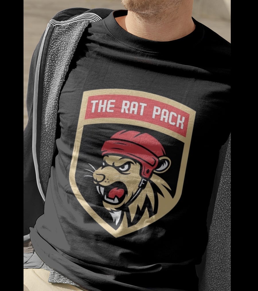 The Rat Pack Hockey Lion T-Shirt