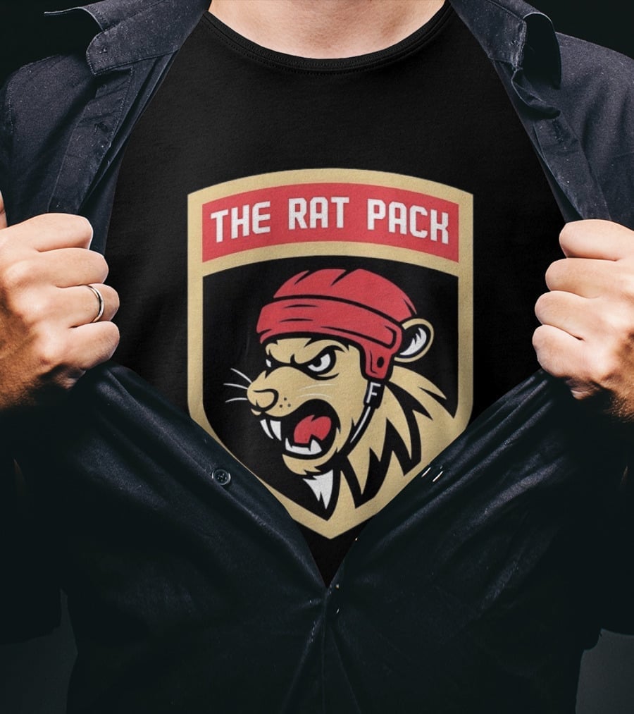 The Rat Pack Hockey Lion T-Shirt