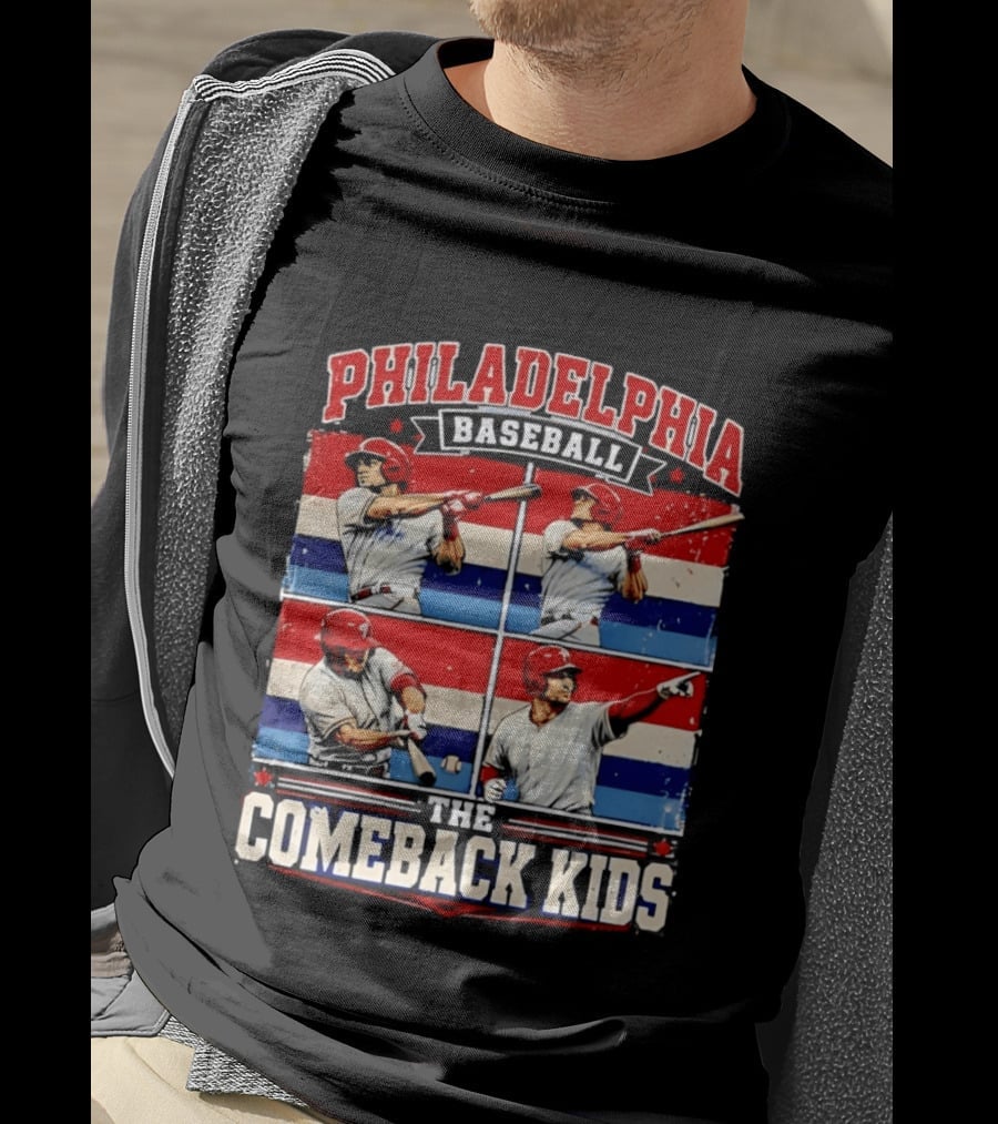Philadelphia Baseball The Comeback Kids T-Shirt
