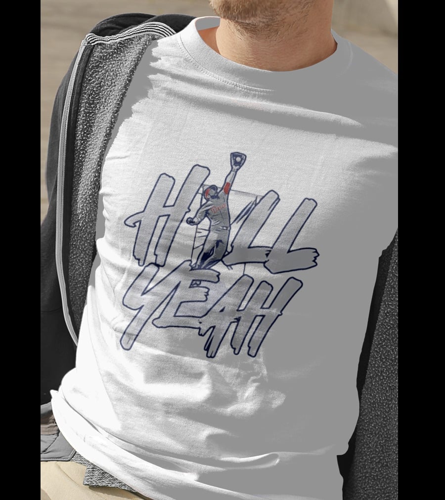 Philadelphia Phillies Derek Hill Yeah Baseball Catch Moment T-Shirt