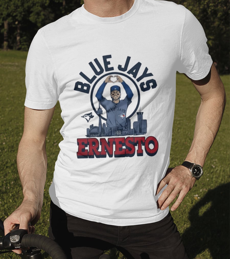Toronto Blue Jays Skyline Ernesto Player T-Shirt