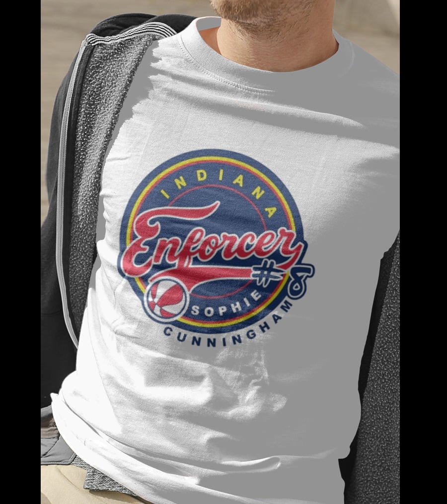 Indiana Enforcer Sophie Cunningham #8 T-Shirt