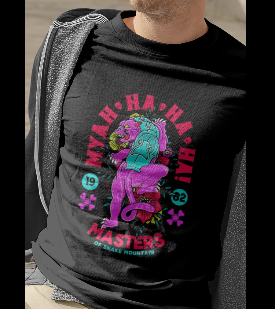Mwah Ha Ha Ha Masters Of Snake Mountain 1982 T-Shirt