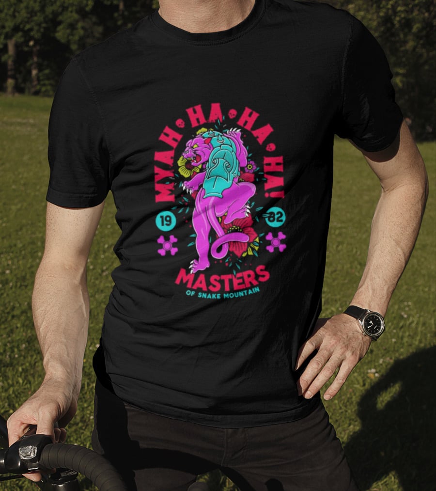 Mwah Ha Ha Ha Masters Of Snake Mountain 1982 T-Shirt