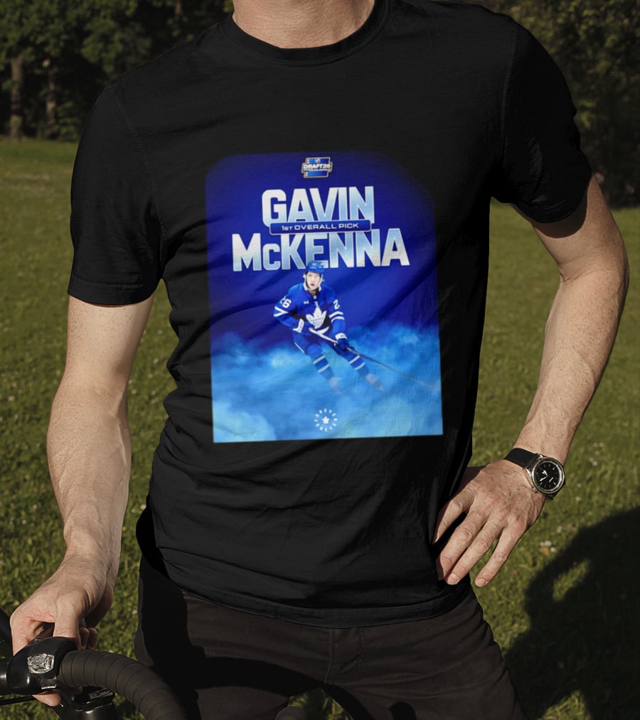 Gavin McKenna 1st Overall Pick 2026 NHL Draft Toronto Maple Leafs T-Shirt