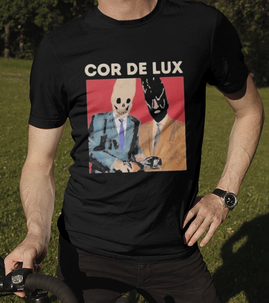 COR DE LUX Surreal Suited Figures T-Shirt