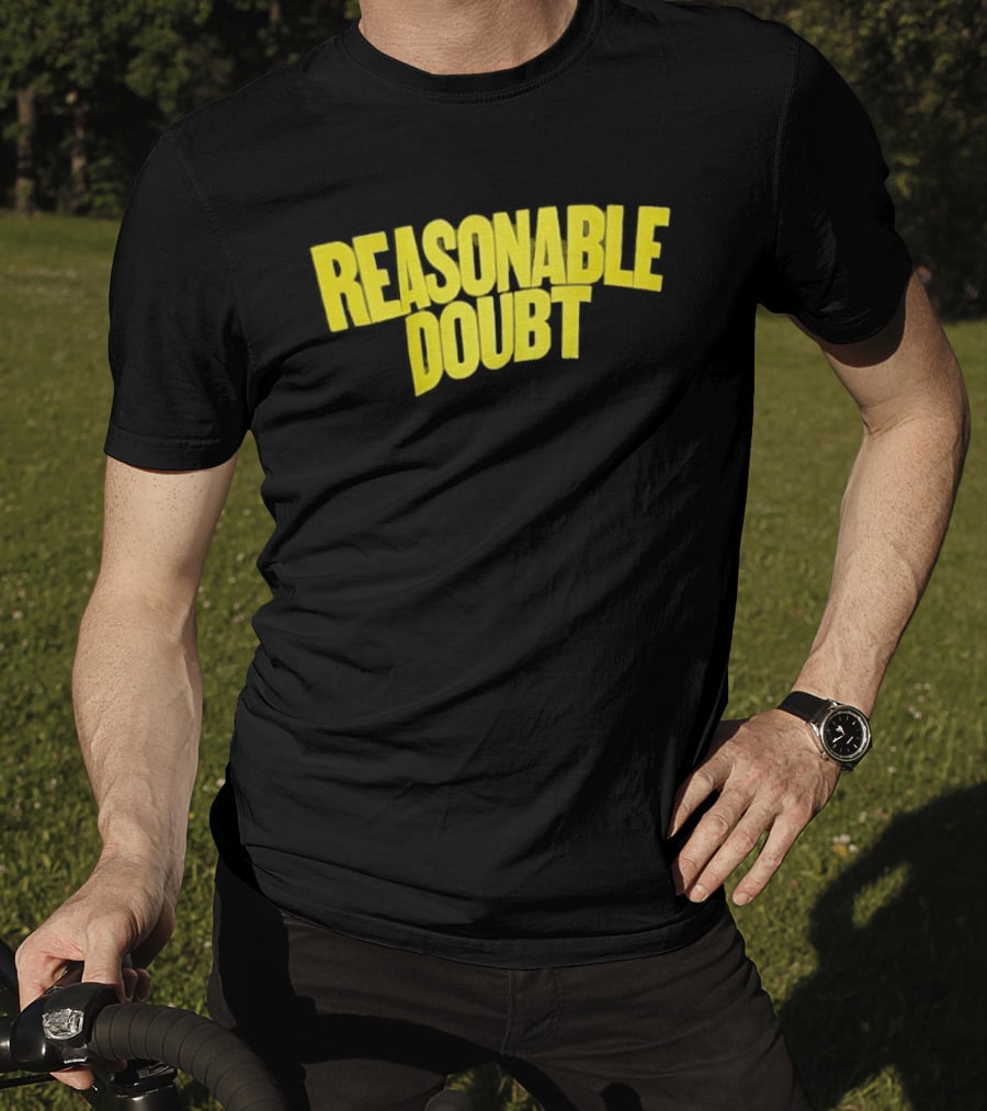 Reasonable Doubt Jay Z Hip Hop Rap Album Classic Bold Yellow T-Shirt