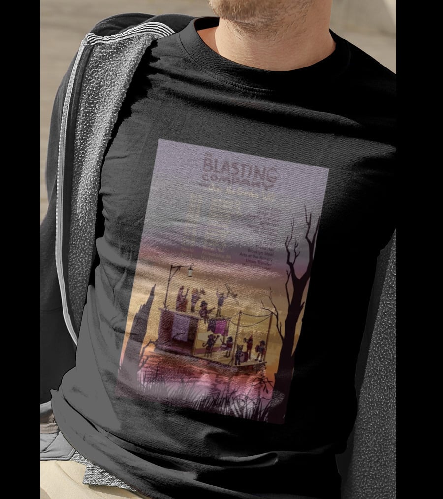 The Blasting Company Plays Over The Garden Wall Tour Dates 2026 Concert Locations T-Shirt