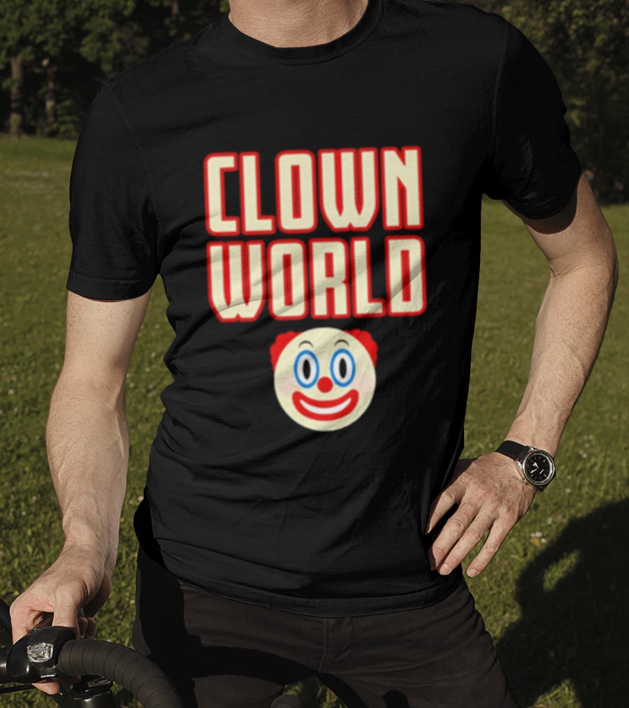 Clown World Satire Humor Iconic Face T-Shirt