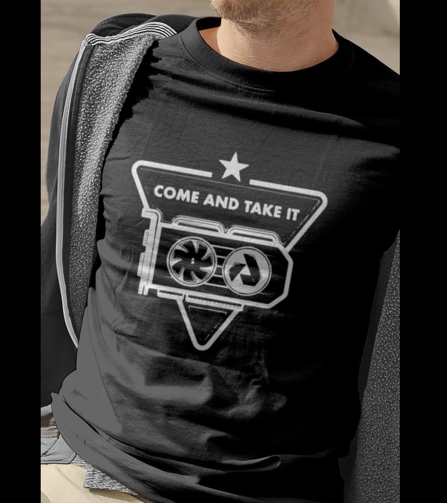 Come And Take It Akash Bitcoin Crypto Graphic Card T-Shirt