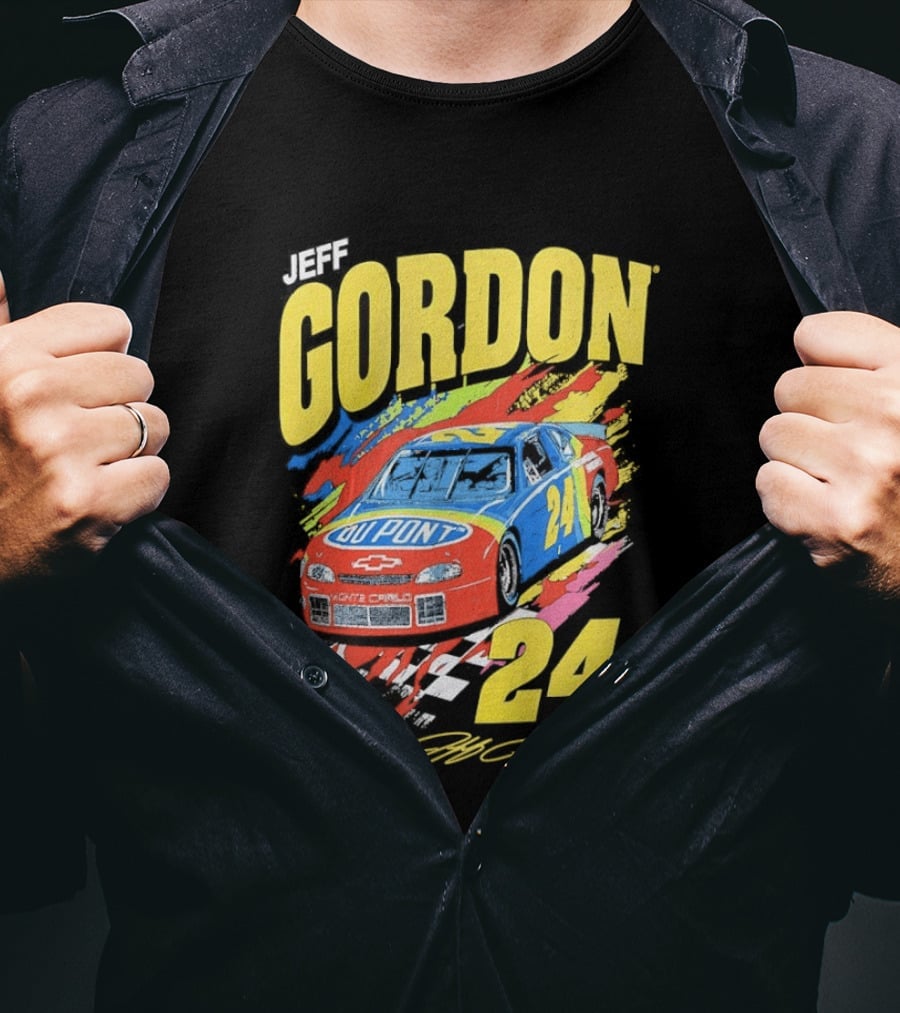 Jeff Gordon NASCAR 24 DuPont Monte Carlo Racing Hendrick Motorsports T-Shirt