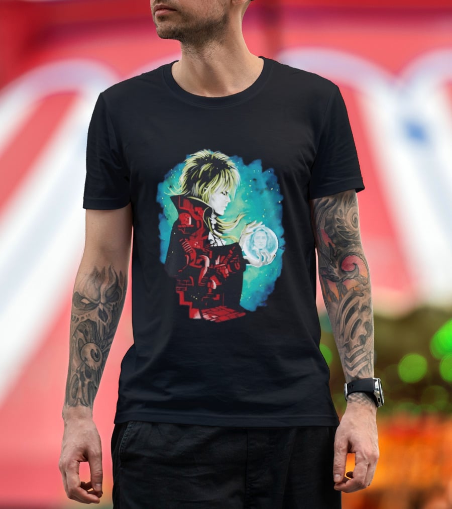 Labyrinth Jareth And Sarah Magic Orb T-Shirt