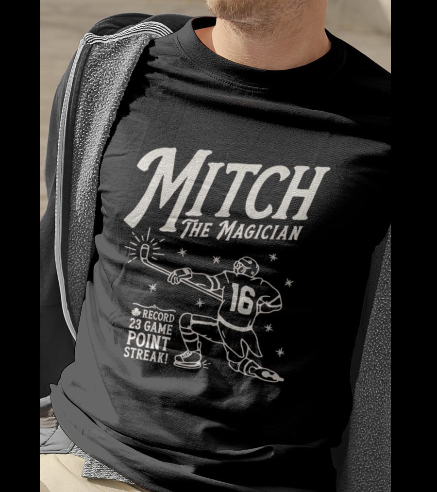 Mitch The Magician 16 Toronto Maple Leafs 23 Game Point Streak T-Shirt