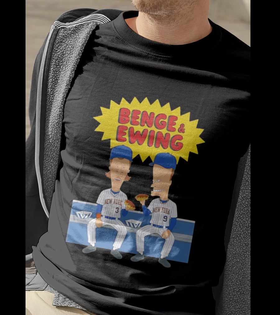 Benge & Ewing New York Mets Beavis And Butt Head T-Shirt