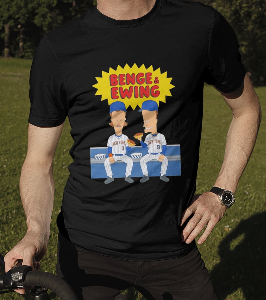 Benge & Ewing New York Mets Beavis And Butt Head T-Shirt
