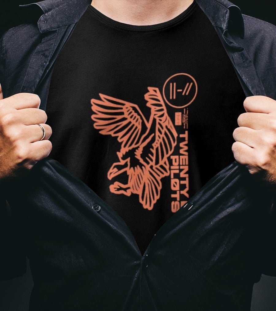 Twenty One Pilots Trench Vulture La Prima Estate Festival T-Shirt