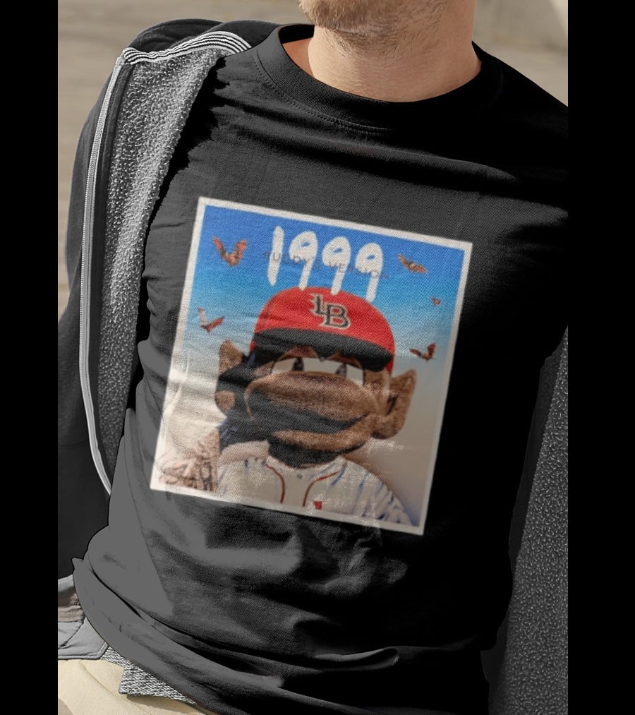 1999 Buddy's Version LB Red Cap Baseball T-Shirt