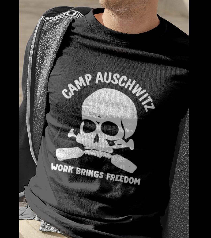 Camp Auschwitz Work Brings Freedom History T-Shirt