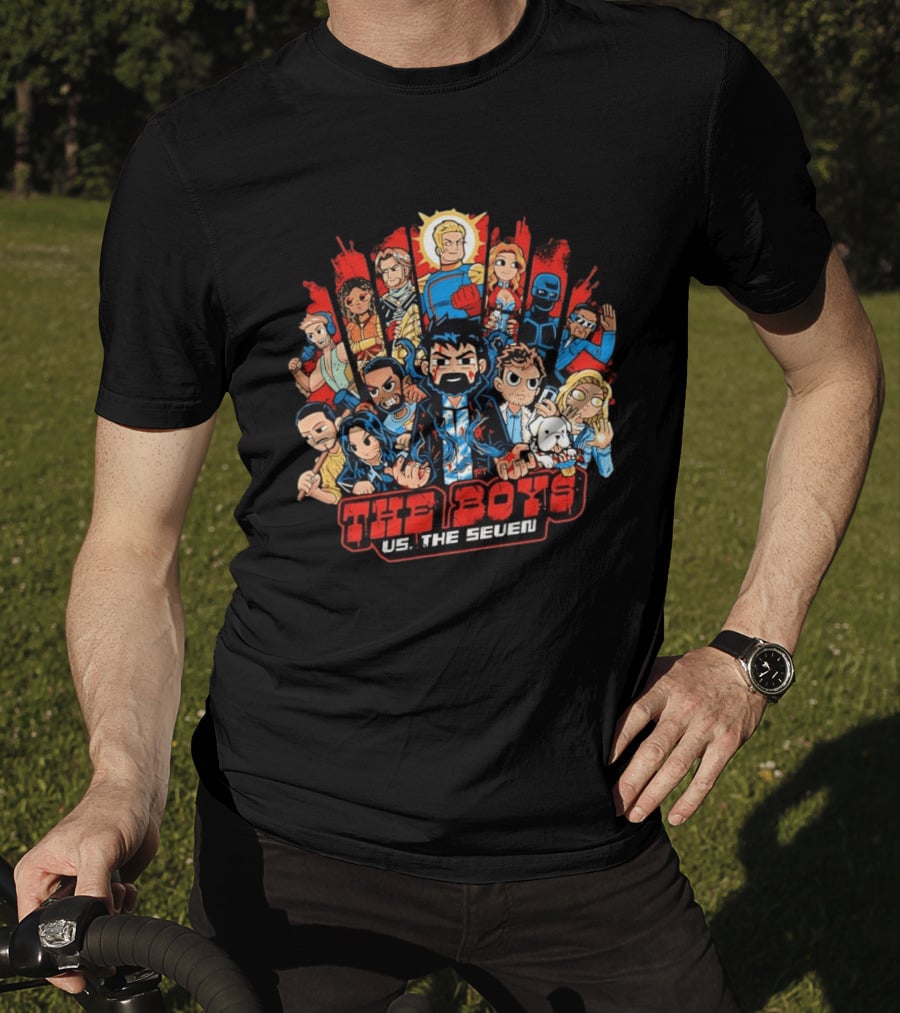 The Boys Vs The Seven Scott Pilgrim T-Shirt