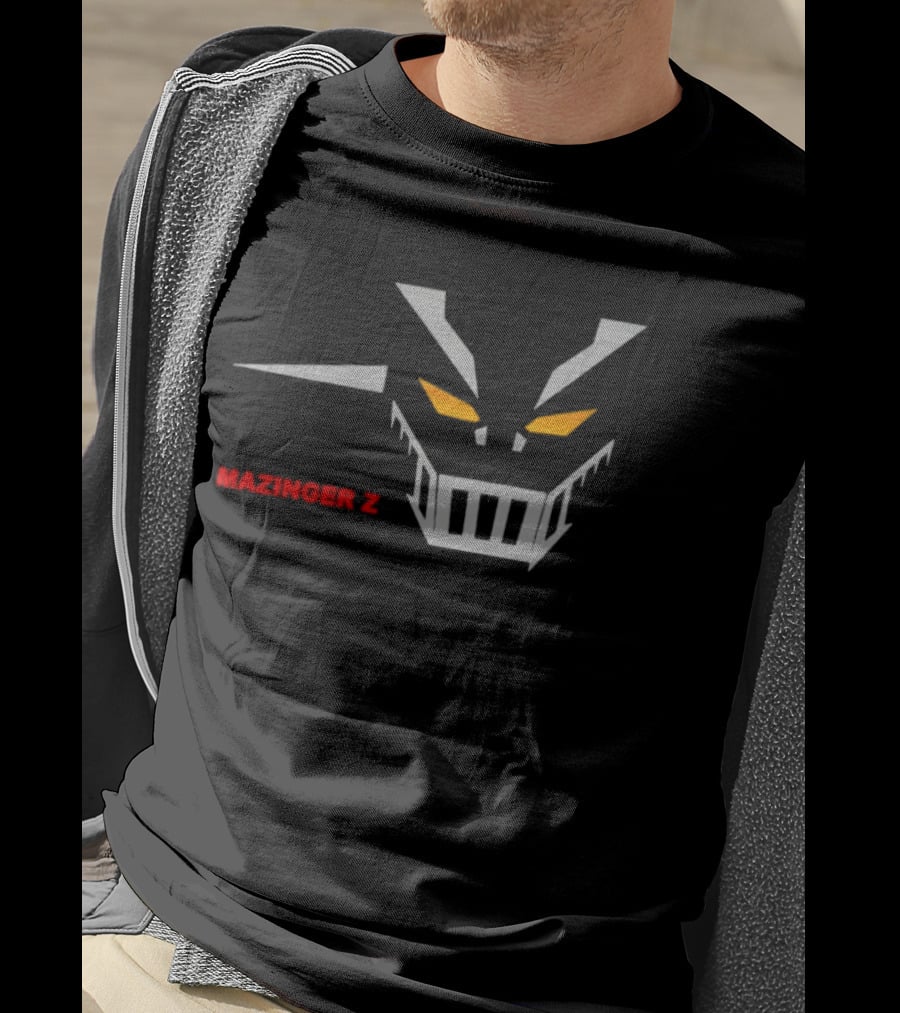 Mazinger Z Robot Face Iconic Mecha Anime T-Shirt