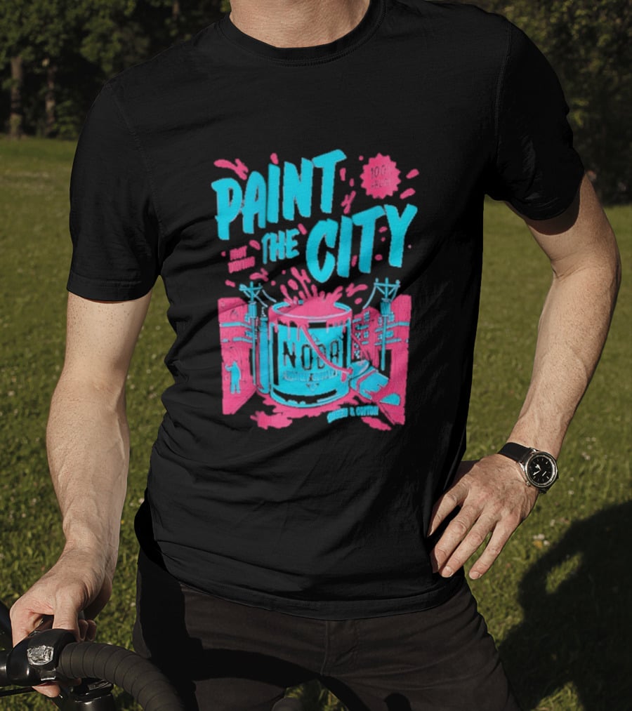 Paint The City Nola New Orleans Drew Orleans T-Shirt