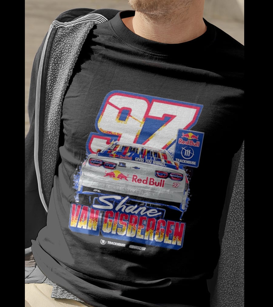Shane Van Gisbergen 97 Red Bull Trackhouse NASCAR Chevrolet T-Shirt