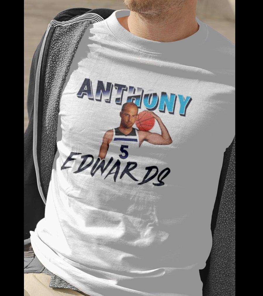 Anthony Edwards 5 Minnesota Timberwolves Basketball T-Shirt