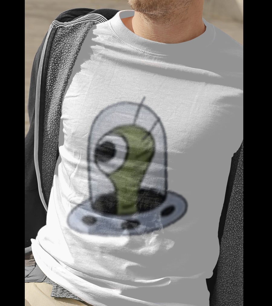 Bizarro Secret UFO Alien Spaceship T-Shirt