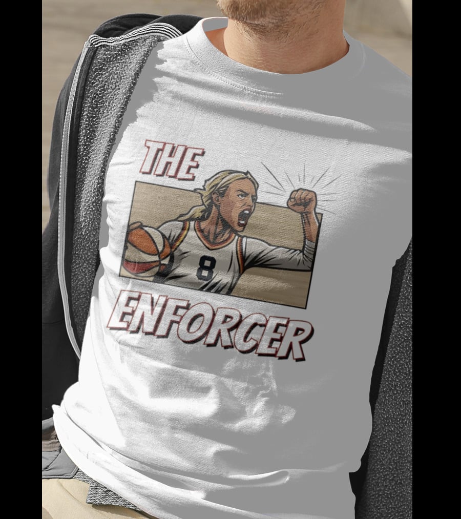 The Enforcer Basketball Player 8 Indiana Star Sophie T-Shirt