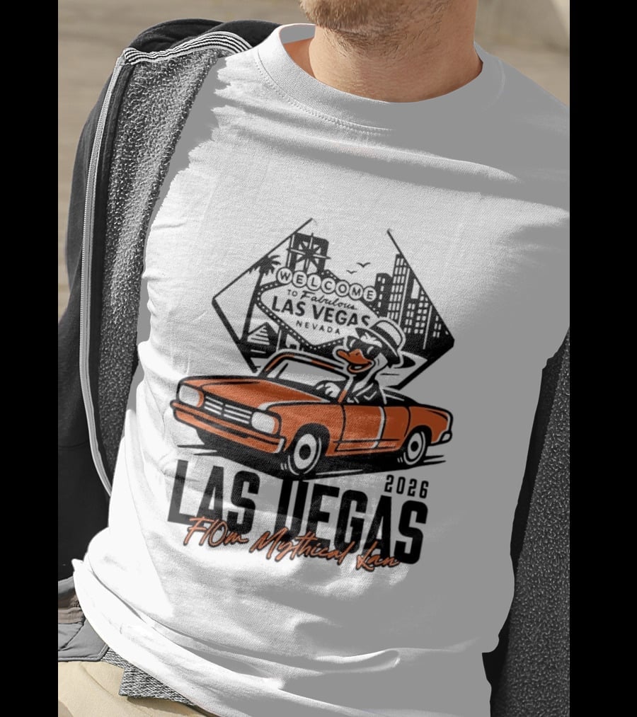 Las Vegas 2026 Duck Driving Convertible Flom Mythical Lan T-Shirt