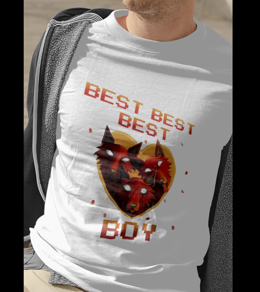BEST BEST BEST BOY Fox Trio T-Shirt