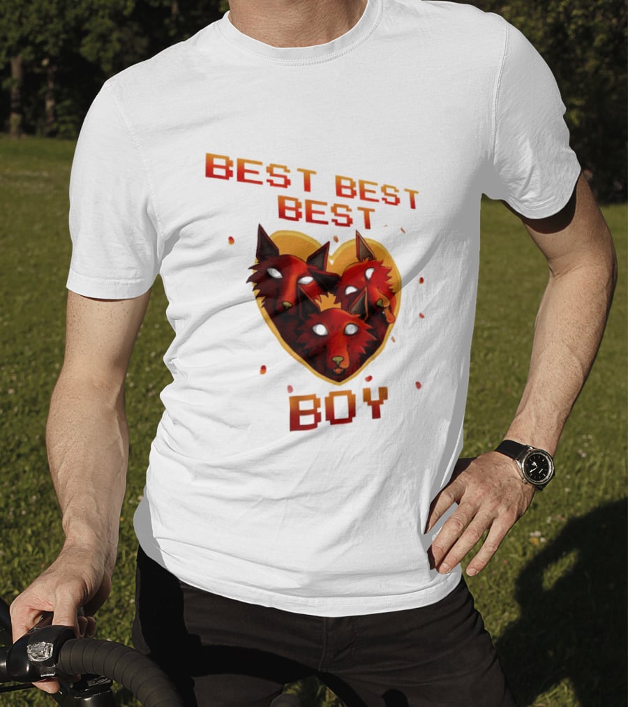 BEST BEST BEST BOY Fox Trio T-Shirt